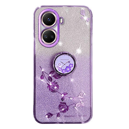 KADEM For Huawei nova 10 SE 4G Case Gradient TPU Kickstand Phone Protective Cover