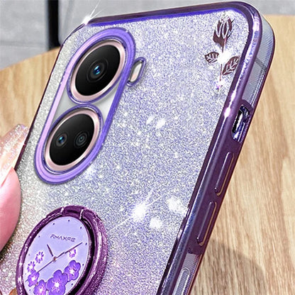 KADEM For Huawei nova 10 SE 4G Case Gradient TPU Kickstand Phone Protective Cover