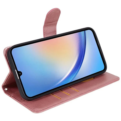 For Samsung Galaxy A05s 4G Case Anti-Scratch PU Leather Wallet Flip Phone Cover