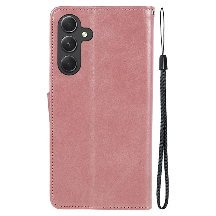 For Samsung Galaxy A05s 4G Case Anti-Scratch PU Leather Wallet Flip Phone Cover