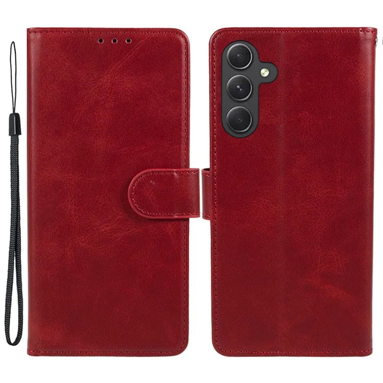 For Samsung Galaxy A05s 4G Case Anti-Scratch PU Leather Wallet Flip Phone Cover