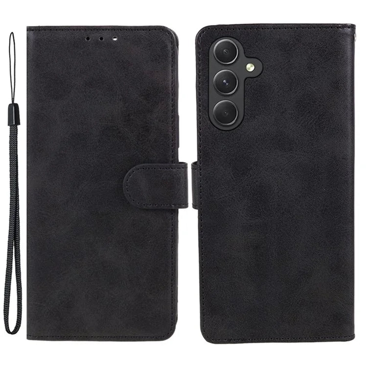 For Samsung Galaxy A05s 4G Case Anti-Scratch PU Leather Wallet Flip Phone Cover