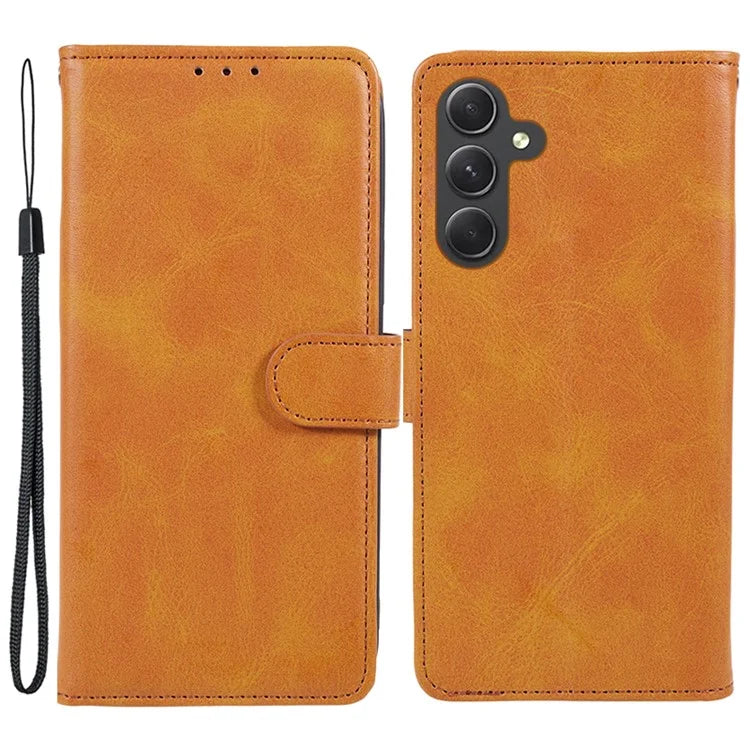 For Samsung Galaxy A05s 4G Case Anti-Scratch PU Leather Wallet Flip Phone Cover