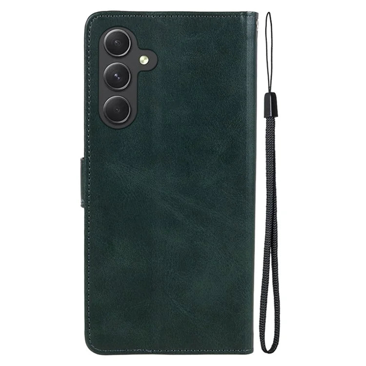 For Samsung Galaxy A05s 4G Case Anti-Scratch PU Leather Wallet Flip Phone Cover