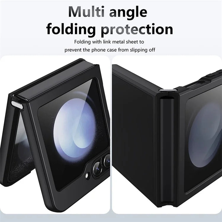 For Samsung Galaxy Z Flip5 5G Case TPU+PC Matte Finish Phone Cover