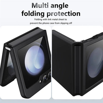 For Samsung Galaxy Z Flip5 5G Case TPU+PC Matte Finish Phone Cover