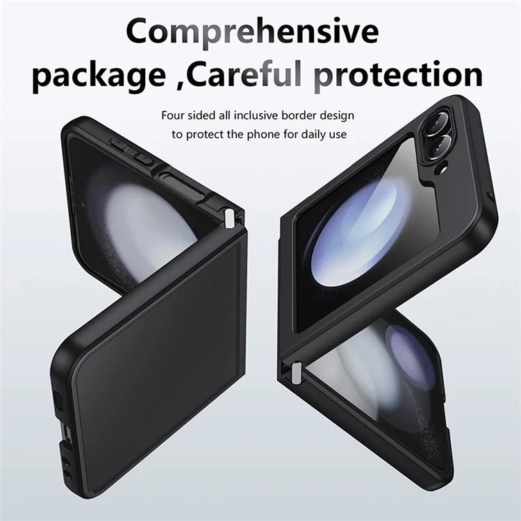 For Samsung Galaxy Z Flip5 5G Case TPU+PC Matte Finish Phone Cover