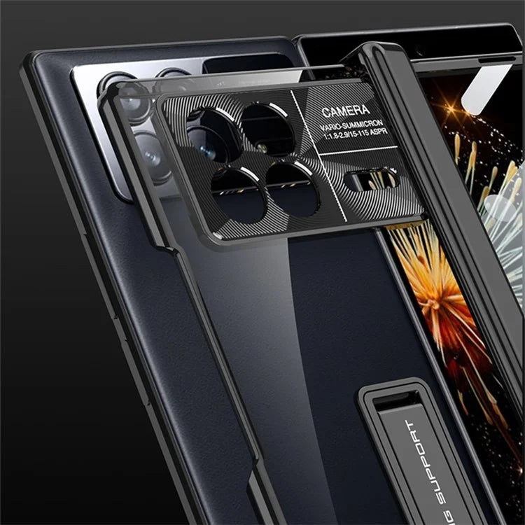 GKK For Xiaomi Mix Fold 3 5G Case Magnetic Hinge Folding PC Phone Cover with Tempered Glass Film