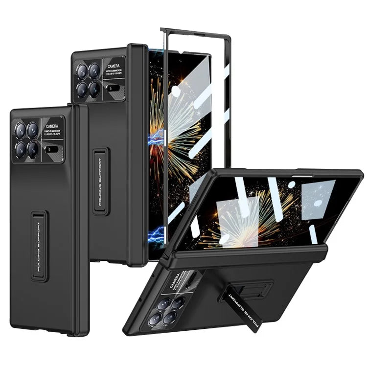 GKK For Xiaomi Mix Fold 3 5G Case Tempered Glass Film Folding PC Cover with Magnetic Hinge