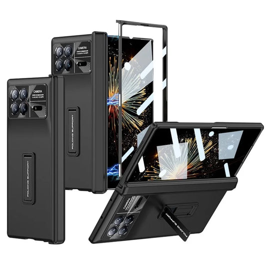GKK For Xiaomi Mix Fold 3 5G Case Tempered Glass Film Folding PC Cover with Magnetic Hinge