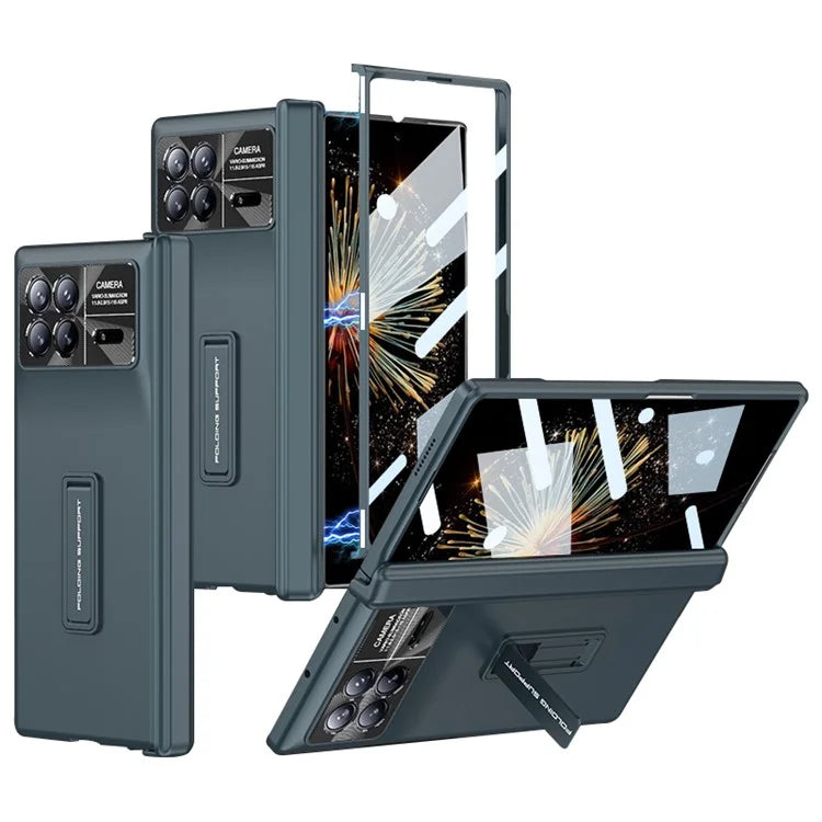 GKK For Xiaomi Mix Fold 3 5G Case Tempered Glass Film Folding PC Cover with Magnetic Hinge