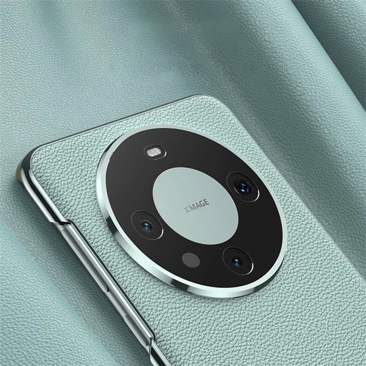 GKK For Huawei Mate 60 Pro Case Electroplating PC+PU Leather Phone Cover