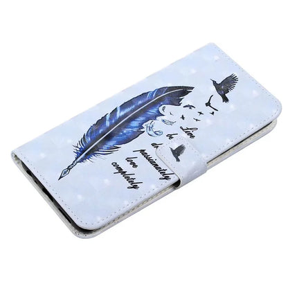 For Xiaomi Redmi Note 11 Pro 5G (Qualcomm) / 11 Pro 4G (MediaTek) / 12 Pro 4G Case 3D Pattern Leather Phone Cover