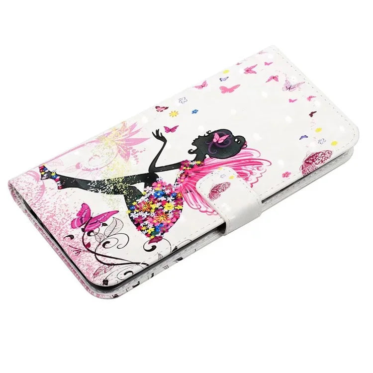 For Xiaomi Redmi Note 11 Pro 5G (Qualcomm) / 11 Pro 4G (MediaTek) / 12 Pro 4G Case 3D Pattern Leather Phone Cover