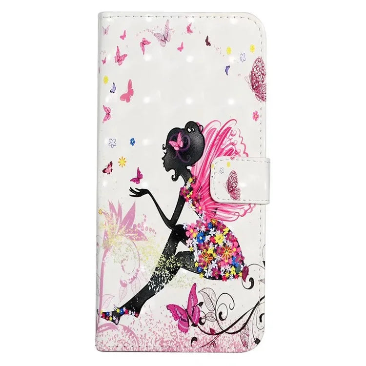 For Xiaomi Redmi Note 11 Pro 5G (Qualcomm) / 11 Pro 4G (MediaTek) / 12 Pro 4G Case 3D Pattern Leather Phone Cover