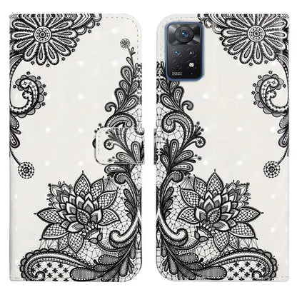 For Xiaomi Redmi Note 11 Pro 5G (Qualcomm) / 11 Pro 4G (MediaTek) / 12 Pro 4G Case 3D Pattern Leather Phone Cover