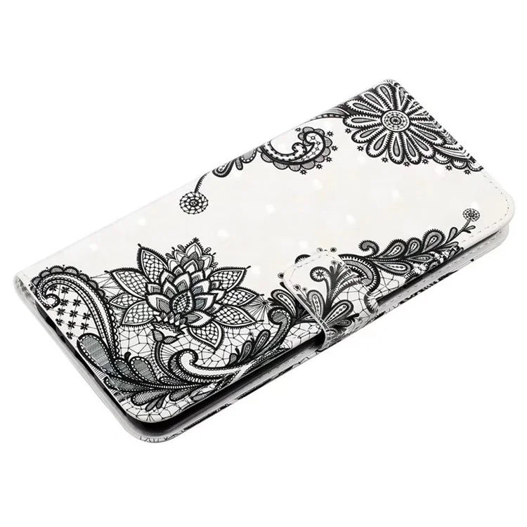 For Xiaomi Redmi Note 11 Pro 5G (Qualcomm) / 11 Pro 4G (MediaTek) / 12 Pro 4G Case 3D Pattern Leather Phone Cover