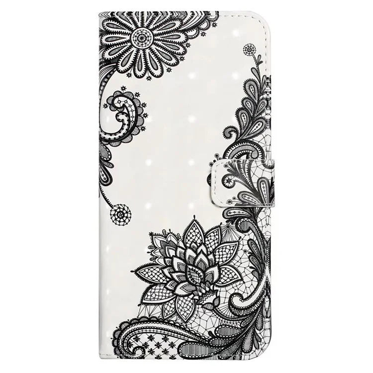 For Xiaomi Redmi Note 11 Pro 5G (Qualcomm) / 11 Pro 4G (MediaTek) / 12 Pro 4G Case 3D Pattern Leather Phone Cover