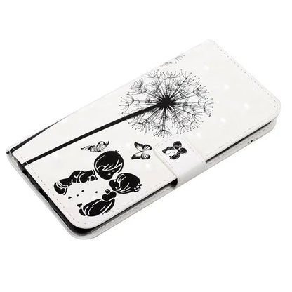 For Xiaomi Redmi Note 11 Pro 5G (Qualcomm) / 11 Pro 4G (MediaTek) / 12 Pro 4G Case 3D Pattern Leather Phone Cover