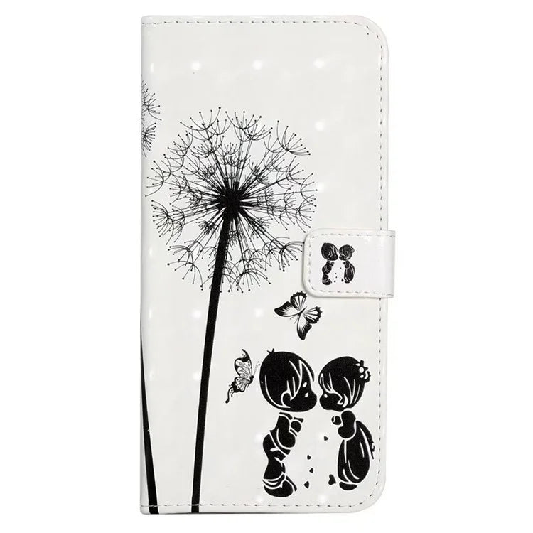 For Xiaomi Redmi Note 11 Pro 5G (Qualcomm) / 11 Pro 4G (MediaTek) / 12 Pro 4G Case 3D Pattern Leather Phone Cover