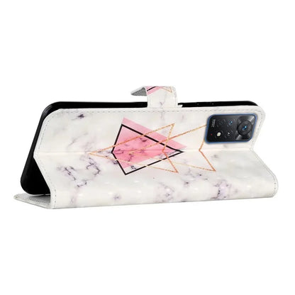 For Xiaomi Redmi Note 11 Pro 5G (Qualcomm) / 11 Pro 4G (MediaTek) / 12 Pro 4G Case 3D Pattern Leather Phone Cover
