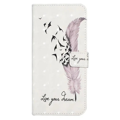 For Google Pixel 7 5G Case Flip Wallet 3D Pattern PU Leather Phone Cover