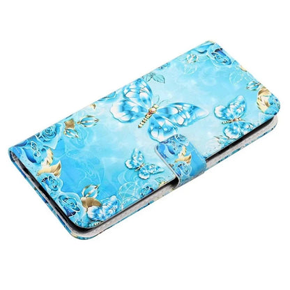 For Google Pixel 7 5G Case Flip Wallet 3D Pattern PU Leather Phone Cover