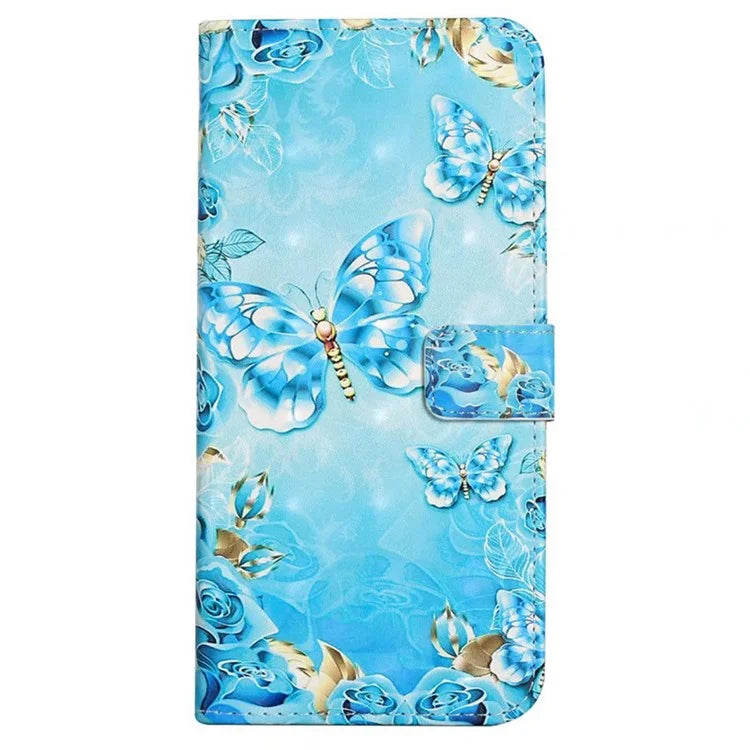 For Google Pixel 7 5G Case Flip Wallet 3D Pattern PU Leather Phone Cover