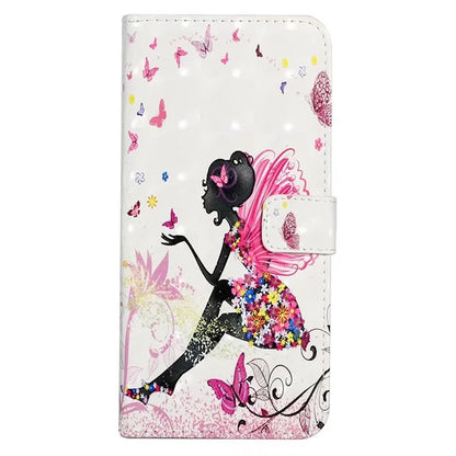 For Google Pixel 7 5G Case Flip Wallet 3D Pattern PU Leather Phone Cover
