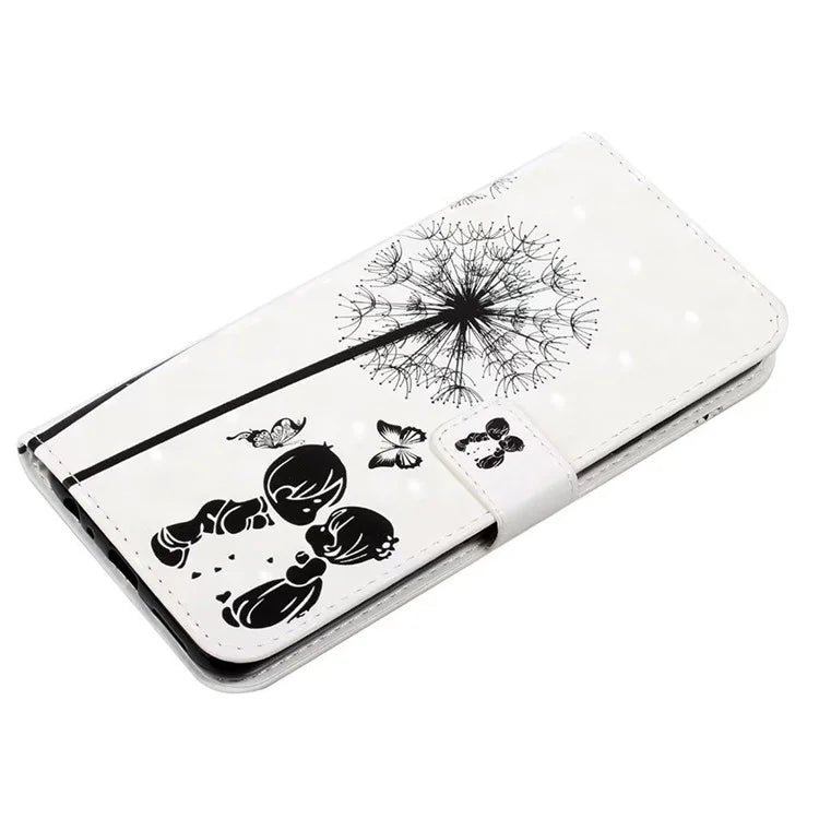 For Google Pixel 7 5G Case Flip Wallet 3D Pattern PU Leather Phone Cover