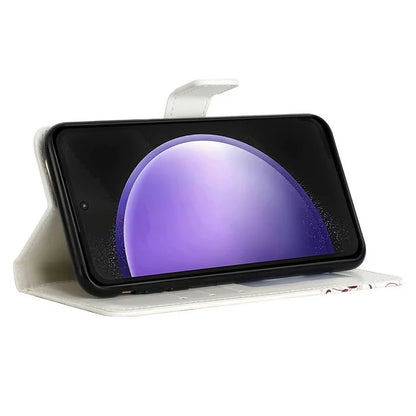 For Samsung Galaxy S23 FE Case 3D Pattern Leather Flip Phone Cover