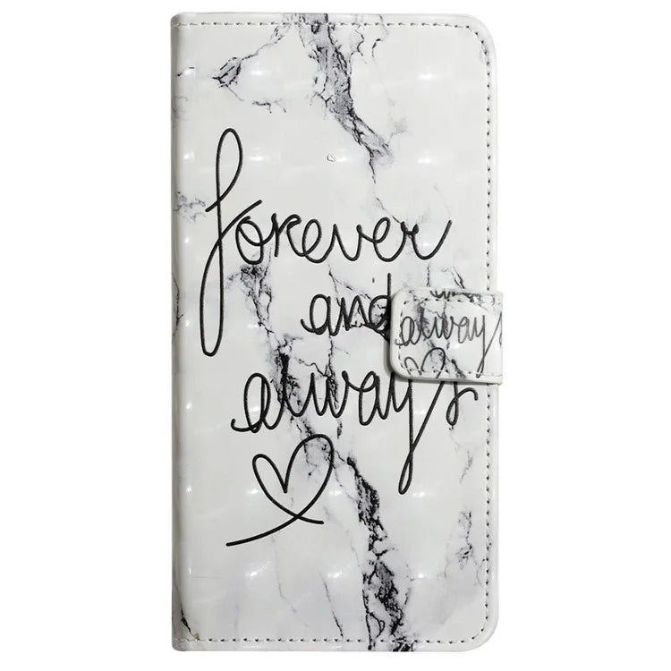 For Samsung Galaxy S23 FE Case 3D Pattern Leather Flip Phone Cover