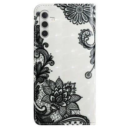 For Samsung Galaxy S23 FE Case 3D Pattern Leather Flip Phone Cover