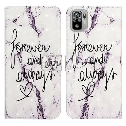 For Xiaomi Redmi Note 10 4G / Note 10S 4G / Poco M5s 4G Case 3D Pattern Flip Phone Cover