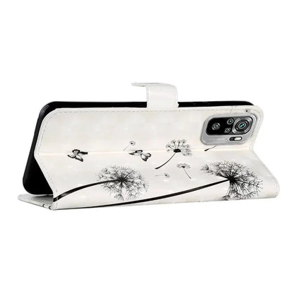 For Xiaomi Redmi Note 10 4G / Note 10S 4G / Poco M5s 4G Case 3D Pattern Flip Phone Cover