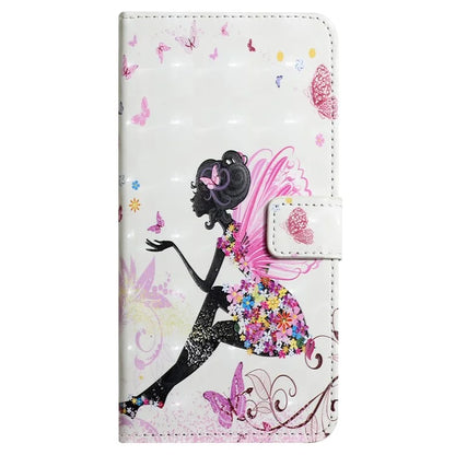 For Samsung Galaxy A54 5G Case Leather 3D Pattern Magnetic Wallet Phone Cover