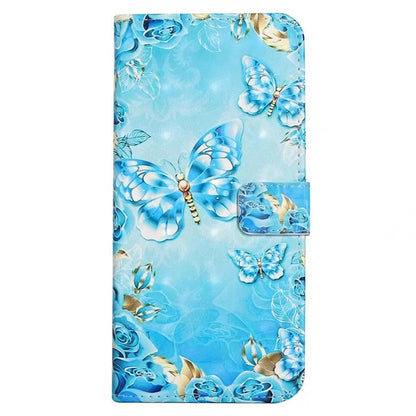 For Samsung Galaxy S23+ Case PU Leather 3D Pattern Printing Wallet Stand Phone Cover