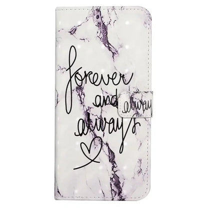 For Samsung Galaxy S23+ Case PU Leather 3D Pattern Printing Wallet Stand Phone Cover