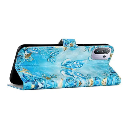 For Xiaomi Mi 11 Pro Case 3D Pattern Stand Feature Leather Phone Cover