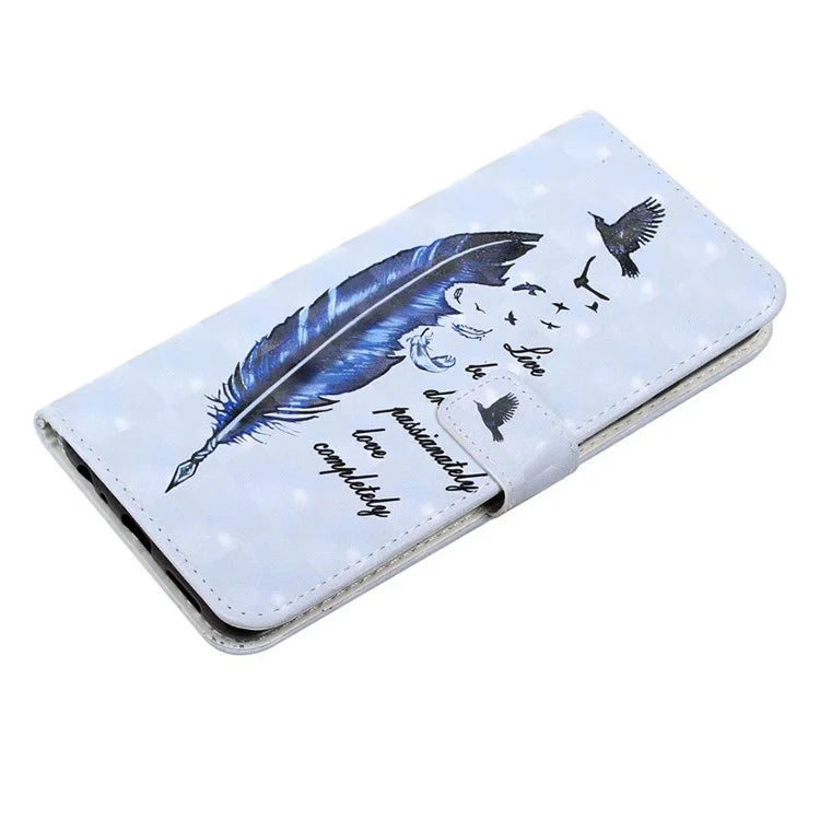 For Xiaomi Mi 11 Pro Case 3D Pattern Stand Feature Leather Phone Cover