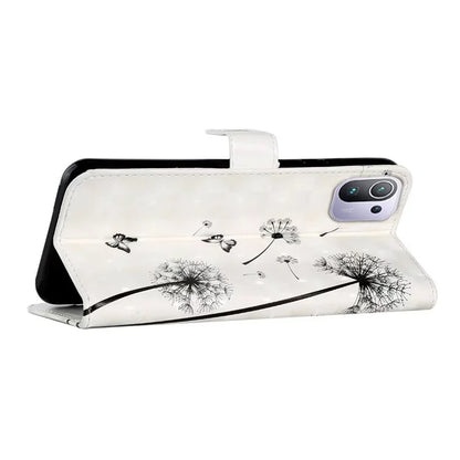 For Xiaomi Mi 11 Pro Case 3D Pattern Stand Feature Leather Phone Cover