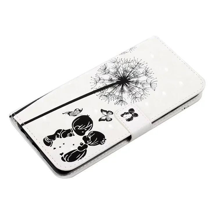 For Xiaomi Mi 11 Pro Case 3D Pattern Stand Feature Leather Phone Cover