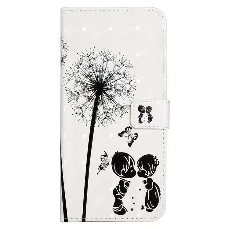For Xiaomi Mi 11 Pro Case 3D Pattern Stand Feature Leather Phone Cover
