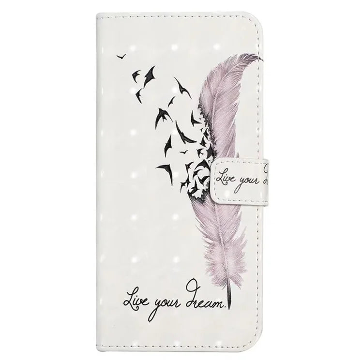 For Xiaomi Mi 11 Pro Case 3D Pattern Stand Feature Leather Phone Cover