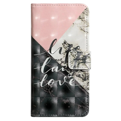 For Samsung Galaxy A34 5G Case PU Leather 3D Pattern Phone Wallet Cover