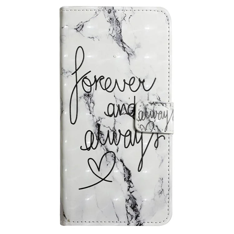 For Samsung Galaxy A34 5G Case PU Leather 3D Pattern Phone Wallet Cover