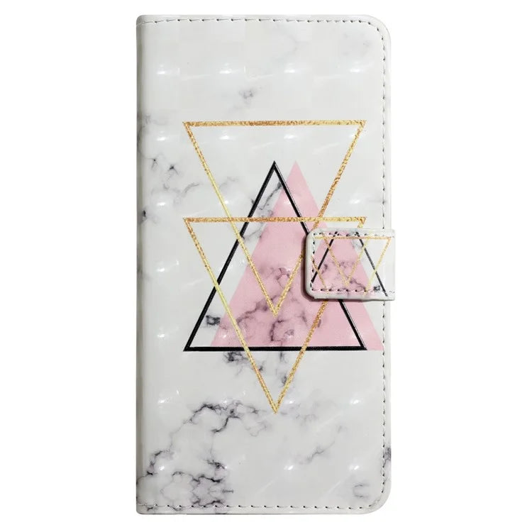 For Samsung Galaxy A34 5G Case PU Leather 3D Pattern Phone Wallet Cover