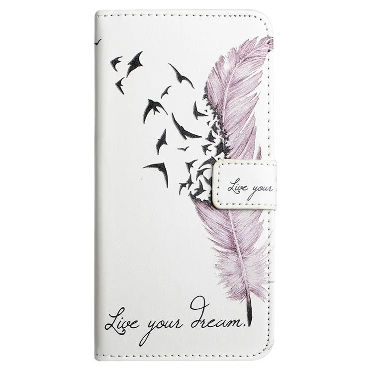 For Samsung Galaxy A34 5G Case PU Leather 3D Pattern Phone Wallet Cover