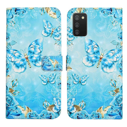 For Samsung Galaxy A03s (164.2 x 75.9 x 9.1mm) Case 3D Pattern Printed PU Leather Phone Cover