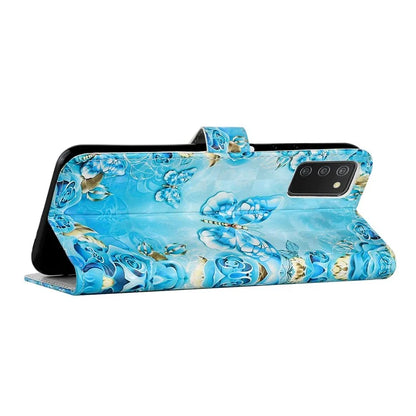 For Samsung Galaxy A03s (164.2 x 75.9 x 9.1mm) Case 3D Pattern Printed PU Leather Phone Cover